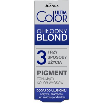 Joanna Ultra Color tónovací barva na vlasy Cold Blond 100 g