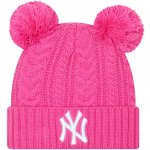 New Era čepice Double Pom Cuff MLB New York Yankees Pink – Sleviste.cz