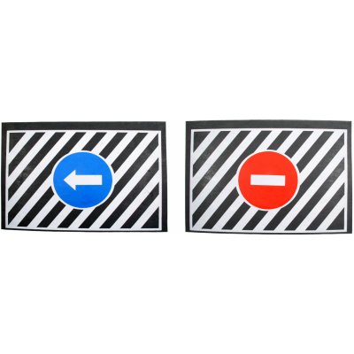 Lapače nečistot-zástěrky se značkami, 2ks, 60x40 – Hledejceny.cz