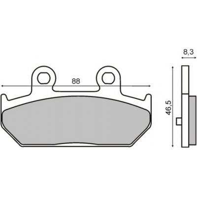 RMS Brzdové destičky 1500 RMS 225101500 – Sleviste.cz