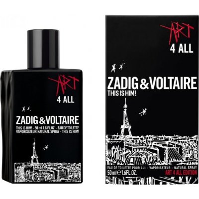 Zadig & Voltaire This is Him! Art 4 All Edition toaletní voda pánská 50 ml