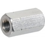 Matice šestihranná spojovací prodlužovací DIN6334 M6x18 - 40ks – Sleviste.cz