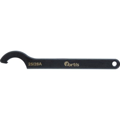 Hákový klíč s nosem Fortis DIN 1810A 45-50 mm
