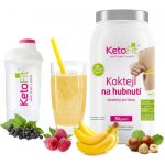 KetoFit Proteinový koktejl 1260 g, 50 porcí – Zboží Dáma