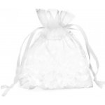 Organzový sáček 7,5x10cm bílý – Zboží Živě