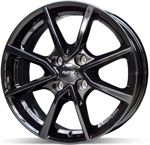 Platin P95 6,5x16 4x108 ET38 black