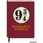 Cure Pink blok A5 Harry Potter Platform 9 3/4 A5 červený NB A5 HP09 – Hledejceny.cz