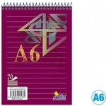 NOTES Bohemia Blok spirála hlava A6 linka 16074 – Zboží Dáma