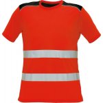 Cerva tričko Knoxfield HI-VIS červená XS – Zboží Dáma