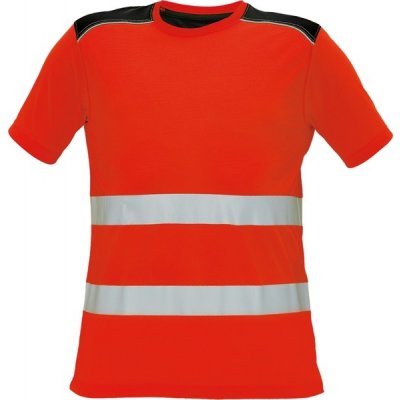 Cerva tričko Knoxfield HI-VIS červená XS – Zboží Dáma