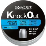 Diabolky JSB Knockout Slugs 177 MKII 4,51 mm 500 ks – Hledejceny.cz