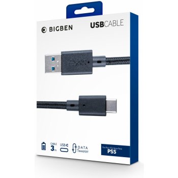 BigBen PS5USBCCABLE3M USB, 3m
