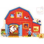 Bino Baby farma 13 dílků vkládačka domeček – Zboží Mobilmania