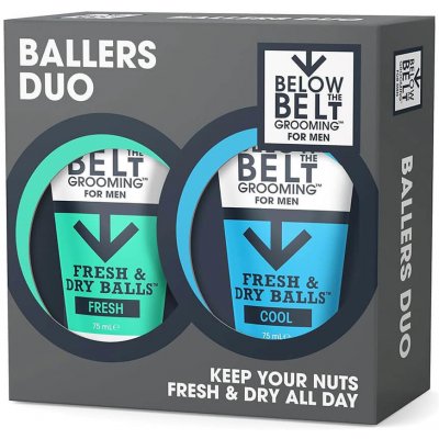 Below the Belt Grooming Fresh and Cool gel na intimní partie pro muže 75 ml + gel na intimní partie pro muže 75 ml – Zbozi.Blesk.cz