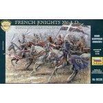 Zvezda ZV-8036 Wargames AoB figurky French Knights 1:72 – Sleviste.cz