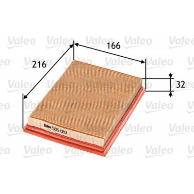 Vzduchový filtr VALEO 585083 – Hledejceny.cz
