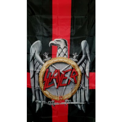 Vlajka - Slayer - 150 cm x 90 cm – Zboží Dáma