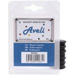AVELI Set magnetů černá – Zboží Dáma