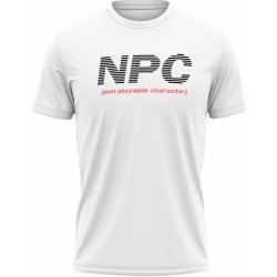 memeMerch tričko NPC white