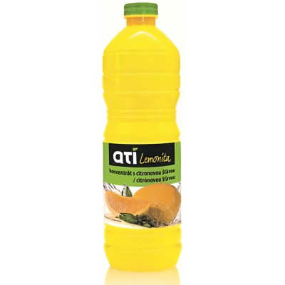 Ati Lemonita Citronový koncentrát 20% 1 l – Zboží Mobilmania