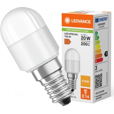 LEDVANCE Osram LED SPECIAL T26 20 P 2.3W 827 FR E14 – Zboží Živě