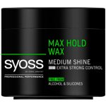 Syoss Max Hold stylingový vosk s extra silnou fixací 150 ml – Zboží Mobilmania
