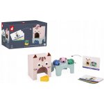 Janod vzdelávacia hra pre deti orientácia v priestore Mačka a myš Didaktik – Sleviste.cz