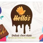 Hellos Dubajská čokoláda s pistáciovou kunafou 200 g – Zboží Dáma