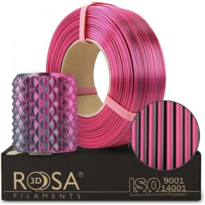 Rosa3D PLA Magic Silk 1,75 mm 1 kg Mistic Purple – Zboží Živě