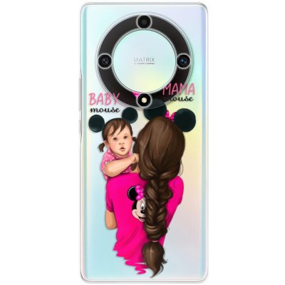 iSaprio - Mama Mouse Brunette and Girl - Honor Magic5 Lite 5G