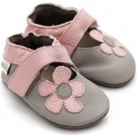 Liliputi kožené sandálky Kalahari šedé – Zboží Dáma