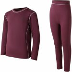 Dare2B Pow II Baselayer Set dívčí funkční prádlo vínová – Hledejceny.cz