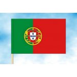 LIBEA, s.r.o. Vlajka Portugalska Rozměr: 100×150 cm, Uchycení: Návlek na žerď – Hledejceny.cz