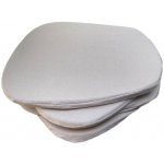 Top textil Klasik béžová 36x38 cm, 4dílná, Jersey – Zboží Dáma