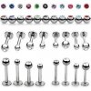 Piercing Šperky4U piercing do brady labreta LB1011-1208LB