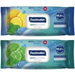 Freshmaker Antibakteriální vlhčené ubrousky na ruce a tělo Lime&Mint 120 ks – Hledejceny.cz