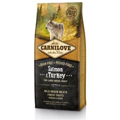 Carnilove Dog Salmon & Turkey for Large Breed Adult NEW 1,5kg