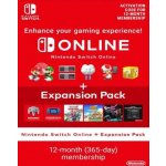 Nintendo Switch Online Individual + Expansion Pack členství 365 dní – Zboží Dáma Nintendo Switch Online Individual + Expansion Pack členství 365 dní – Zboží Dáma