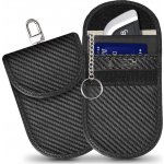 Klíčenka Tech Protect KLR100 RFID Ochranné pouzdro pro bezkontaktní klíče a karty Black/Red – Zboží Dáma