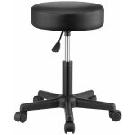 Jurhan Taburetka na kolečkách BONY, Ø35cm, černá 11284 – Zboží Dáma