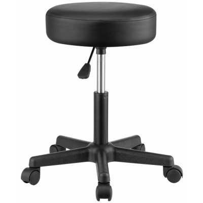 Jurhan Taburetka na kolečkách BONY, Ø35cm, černá 11284 – Zboží Dáma