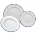 Thun OPAL svatební modrá Talířová souprava krajka 18 dílná – Sleviste.cz