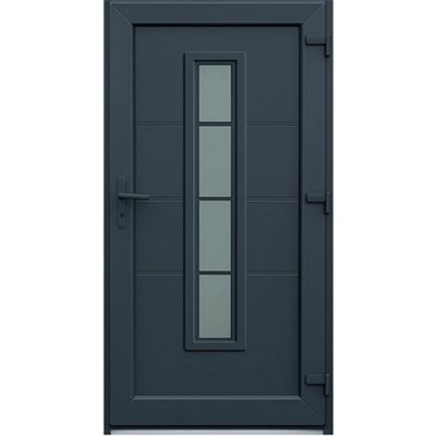 CanDo Tenerife antracit pravé 98 x 208 cm – Sleviste.cz