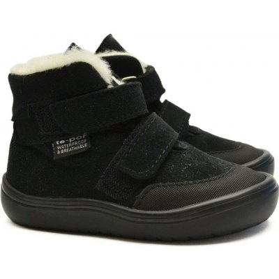 Jonap zimní barefoot boty JERRY černá VLNA nepromokavé – Zboží Dáma