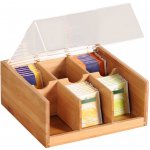 Kesper Bambusová na Čaj 6 přihrádek Kesper – Zboží Mobilmania