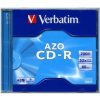 8 cm DVD médium Verbatim CD-R 700MB 52x, jewel, 1ks (43326)