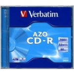 Verbatim CD-R 700MB 52x, jewel, 1ks (43326) – Hledejceny.cz