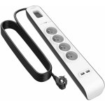 BELKIN SurgeStrip 4 zásuvky + 2USB – Zboží Živě