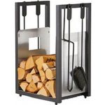 M.A.T. GROUP koš krbový s nářadím v.62cm, nerez/ocel sada 4díl. – Sleviste.cz