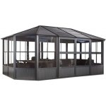Sojag Charleston 12x18 384 x 594 x 281 cm antracit – Hledejceny.cz